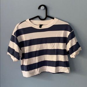 Striped Crop Top